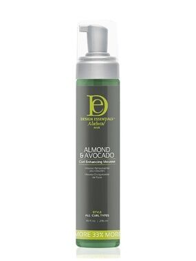 Design Essentials Almond & Avocado Mousse, 10 fl, Curl Enhancing, NWT